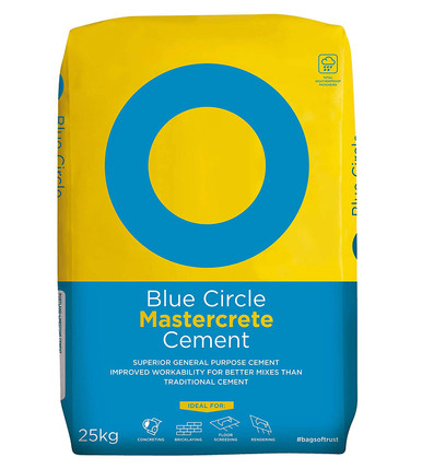 Image of Blue Circle Mastercrete in Plastic Bags 25kg