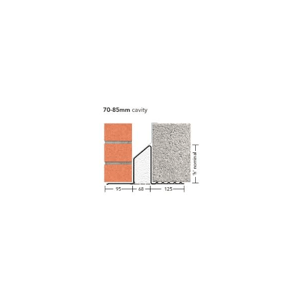 Product image for IG Heavy Duty Cavity Wall Lintel L1/HD WIL 75 1650mm