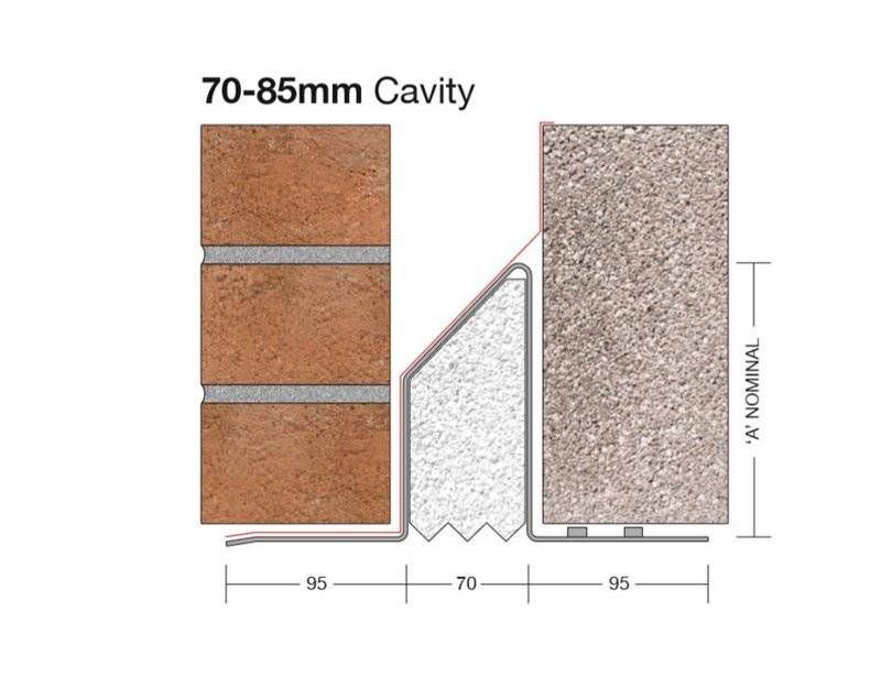Product image for Birtley Standard Duty Cavity Wall Lintel CB70HD 2550mm