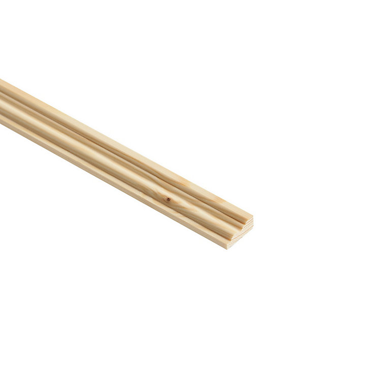 Image of Decorative Pine Moulding (L)2.4m (W)21mm (T)9mm