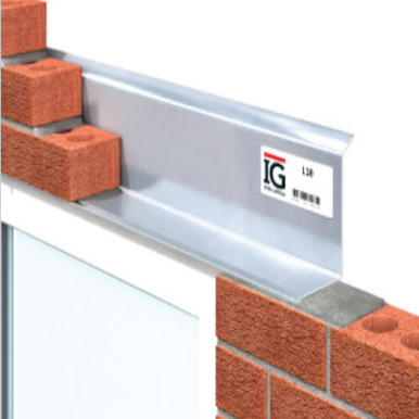 Product image for IG Lintels L10 Standard Duty Single Leaf Lintel 1800mm