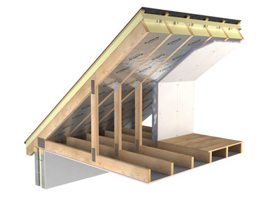 Product image for Unilin (Xtratherm) Thin-R Pitched Roof Insulation Board 2400 x 1200 x 70mm