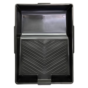 Product image for Black Plastic Roller Tray 9inch