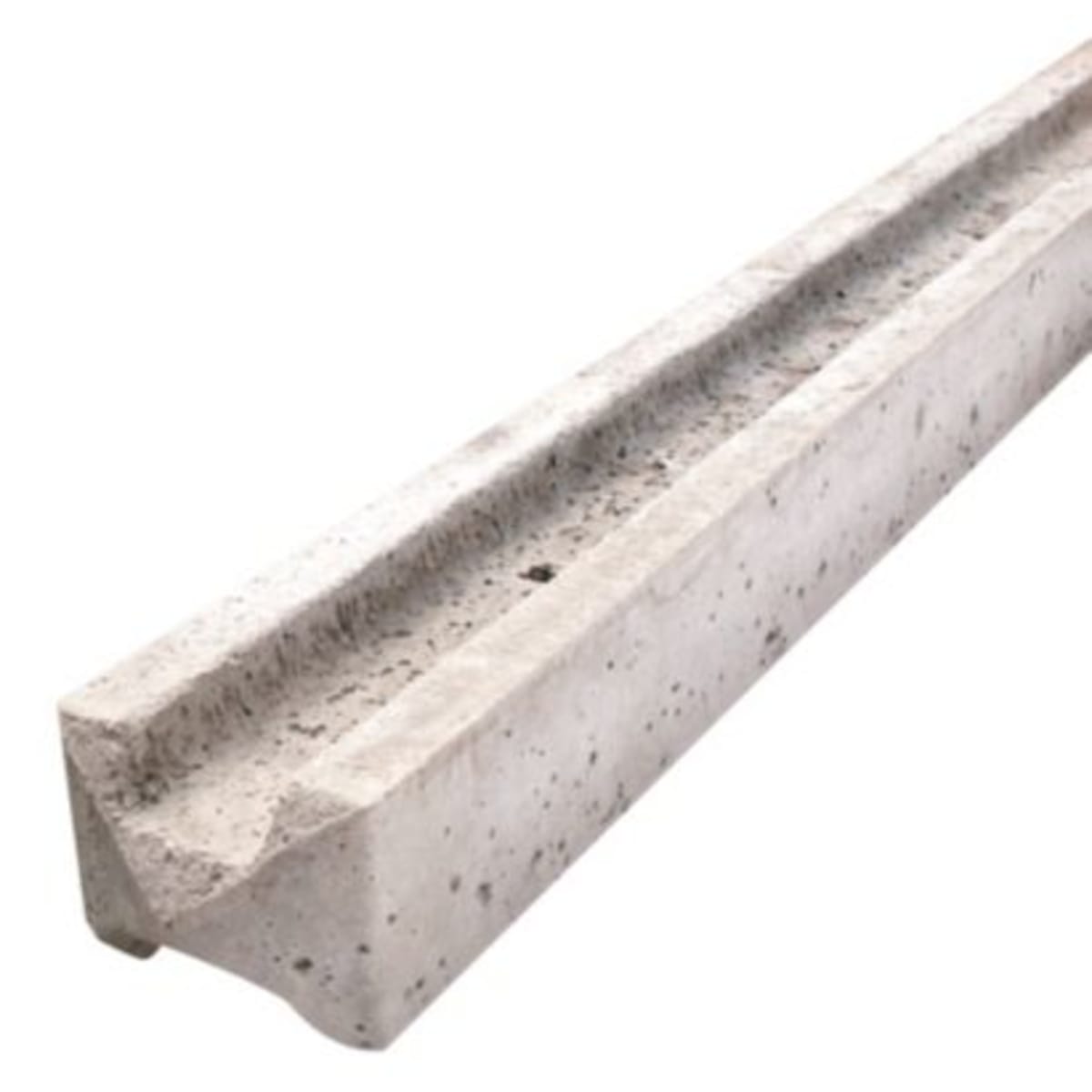 Product image for 9' Slotted Concrete Intermediate Post 109mm X 94mm X 2745mm