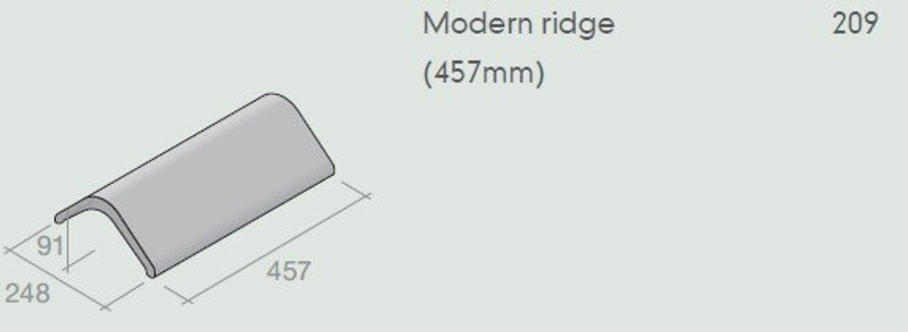 Product image for Marley Modern Ridge Antique