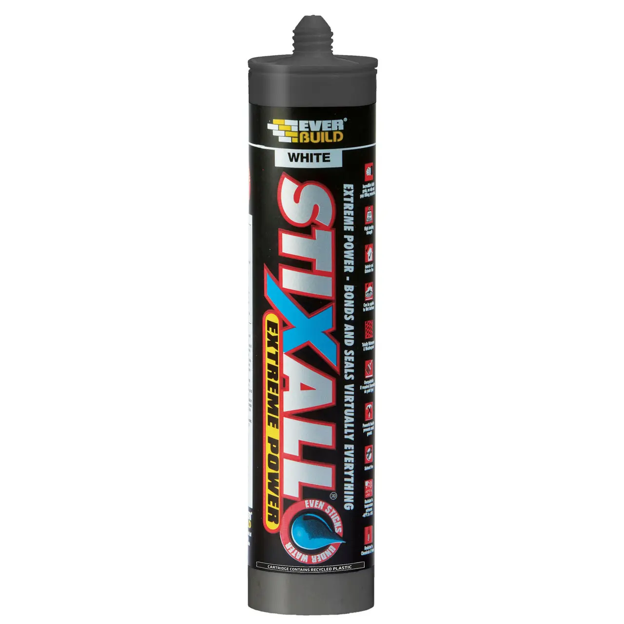 Product image for Everbuild Stixall White 290ml (STIXWE)