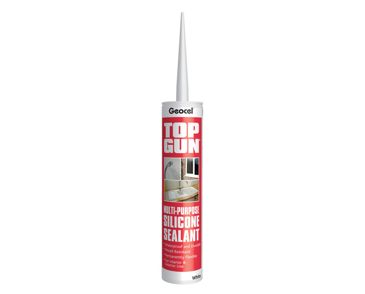 Product image for C23 Top Gun All Purpose Silicone Sealant Brown