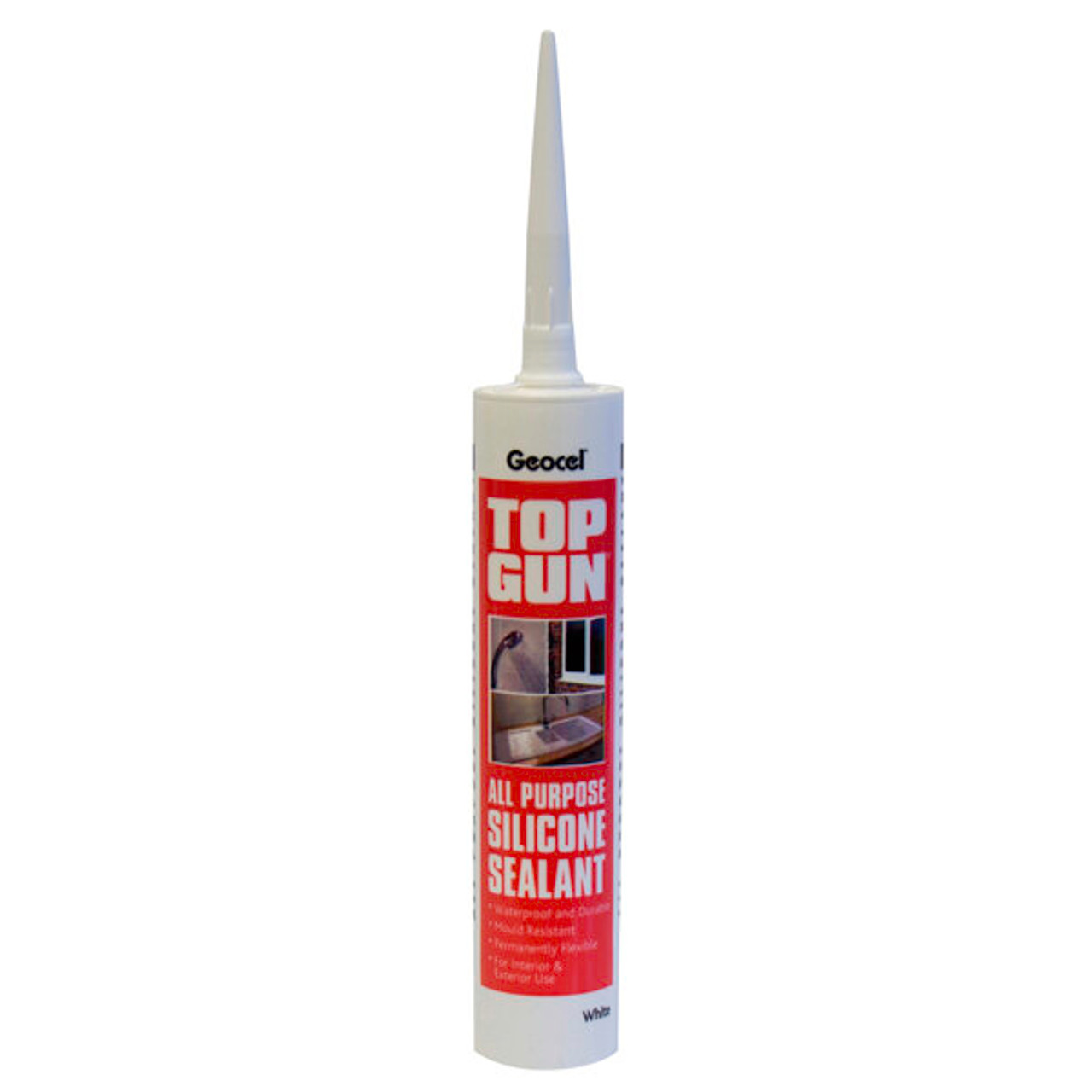 Product image for Geocel Top Gun Multi-Purpose Sealant Black 290ml