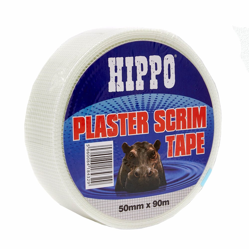 Product image for Hippo Plaster Scrim & Jointing Tape 90m x 50mm H18432