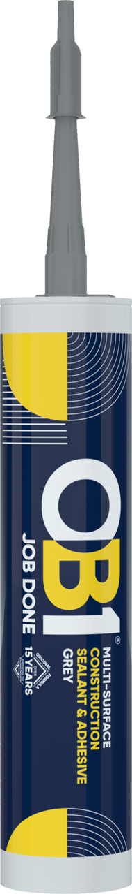 Bostik OB1 Multi Surface Construction Sealant & Adheasive 290ml Grey Price Comparisons | Compare The Build
