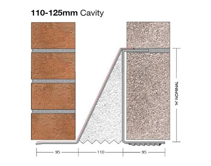 Product image for Birtley Extra Heavy Duty Cavity Wall Lintel HDX110 750mm