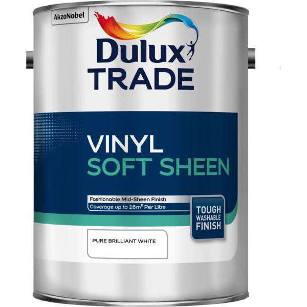 Image of Dulux Trade Vinyl Soft Sheen Light Base 2.5ltr