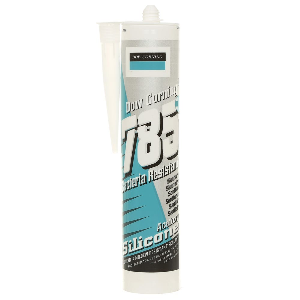 Product image for Dow 785+ Sanitary Silicone Sealant Clear 310ml
