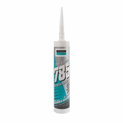 Product image for Dow Corning 785+ Sanitary Silicone Sealant 310ml Cartridge White