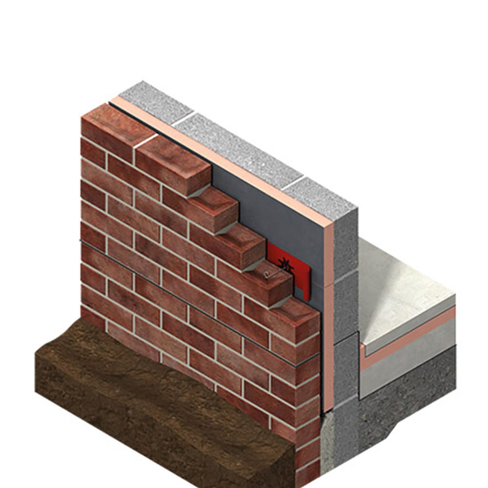 Product image for Kingspan Kooltherm Insulation Boards K106 Cavity Board 1200mm X 450mm X 90mm Pack Of 4 (2.16m2)