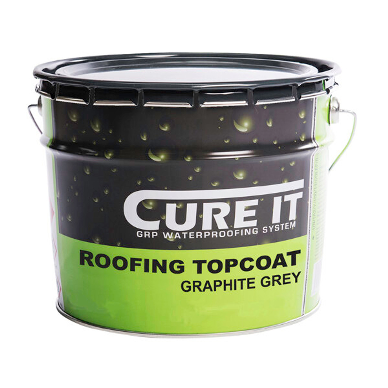 Product image for Cure It Roofing Topcoat Graphite 10kg