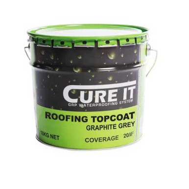 Image of Cure It Roofing Topcoat Graphite 5kg