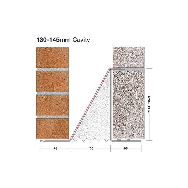 Product image for Birtley Extra Heavy Duty Cavity Wall Lintel HDX130 750mm