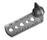 Product image for British Gypsum Gypframe Acoustic Hanger 70mm GAH2 Box Of 100