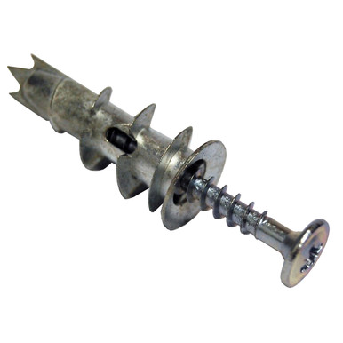 Product image for Cavity Wall Zinc Speed Plug 4.5 x 35mm Box 100