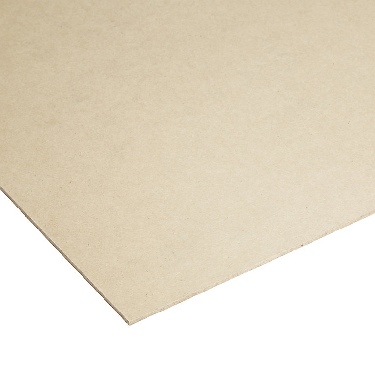 Image of Brown Hard board Hardboard (L)1.83m (W)0.61m (T)3mm