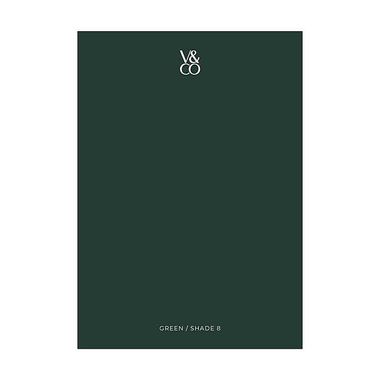 Product image for V&CO Peel & Stick Green Shade 8 Peel & stick Tester