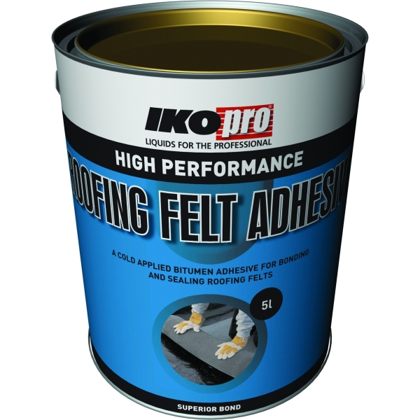 Product image for Ikopro Roofing Felt Adhesive 5L