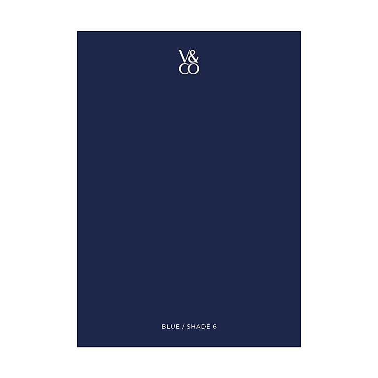 Product image for V&CO Peel & Stick Blue Shade 6 Peel & stick Tester