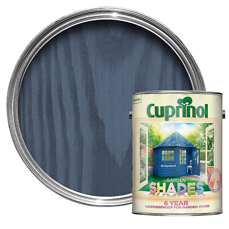 Product image for Cuprinol Garden shades Barleywood Matt Multi-surface Exterior Wood paint, 5L Tin