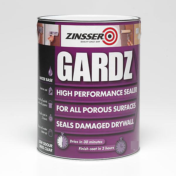Product image for Zinsser Gardz High Performance Sealer Water Based - 5 Litre