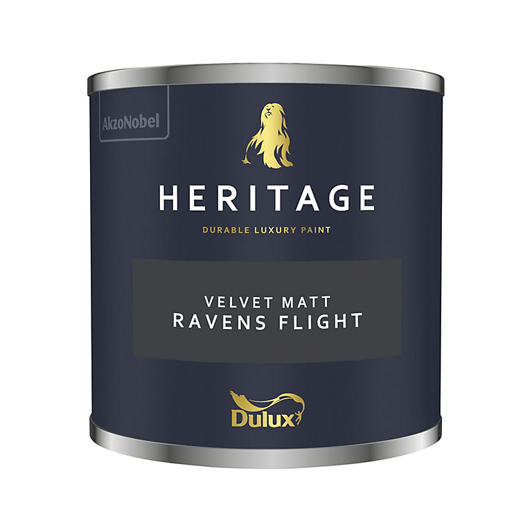 Image of Dulux Heritage Velvet Matt - 125ml Tester Pot - Ravens Flight