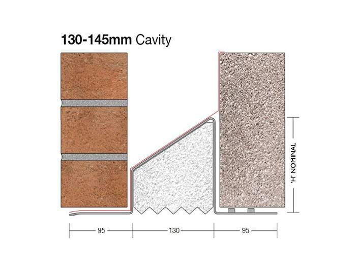 Product image for Birtley Standard Duty Cavity Wall Lintel CB130 750mm