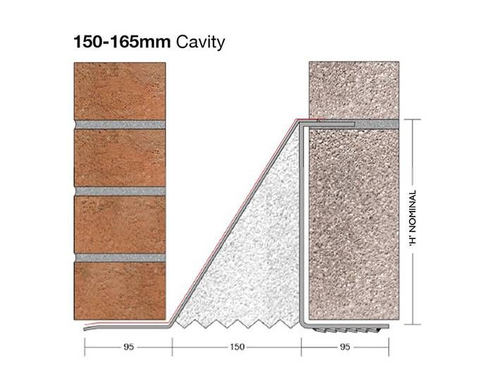 Image of Birtley Heavy Duty Cavity Wall Lintel HD150 1950mm