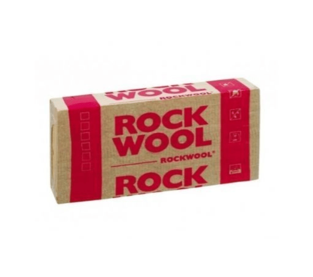 Product image for Rockwool Full Fill Cavity Batts Insulation 1200mm X 455mm X 80mm Pack Of 8 (4.4m2)